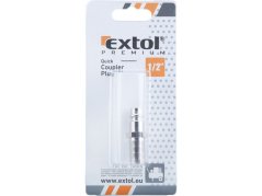 EXTOL PREMIUM 8865130 rychlospojka vzduchová vsuvka pro hadici, 1/2"