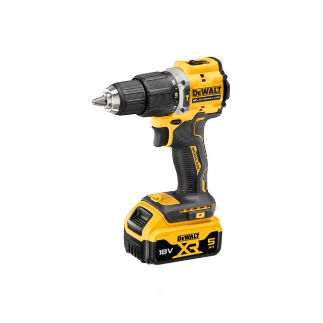 Dewalt DCD100YP2T aku příklepový vrtací šroubovák k výročí 100 let 18V 2x5.0Ah