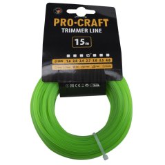 Procraft ZI-2.7/15 struna žací 2.7mm 15m hvězda