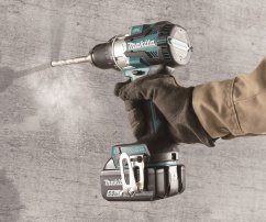 Makita DHP489Z aku bezuhlíkový příklepový šroubovák Li-ion LXT 18V, bez aku  Z