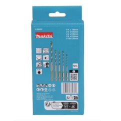 Makita E-25432 sada vrtáků TCT se stopkou 1/4" šestihran
