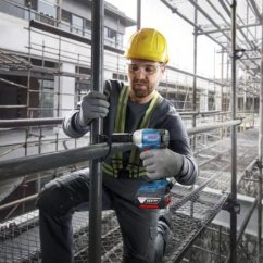 Bosch GDS 18V-350 aku rázový utahovák 1/2" 350 Nm 18V bez aku 06019M5020
