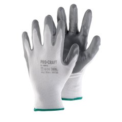 Procraft GL-NW8 Pracovní rukavice M máčené v nitrilu
