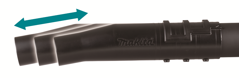 Makita UB003CZ aku ofukovač Li-ion, EXTERNÍ ZDROJ bez aku Z