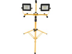 EXTOL LIGHT reflektor LED, 2x2700lm, se stojanem 180cm