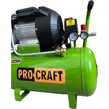 Procraft AC52-2 olejový kompresor 50 litrů