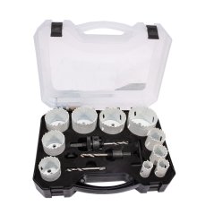 XTline M24751P 14 dílná sada vykružovacích bimetalových korunek 19-64 mm, plastový box