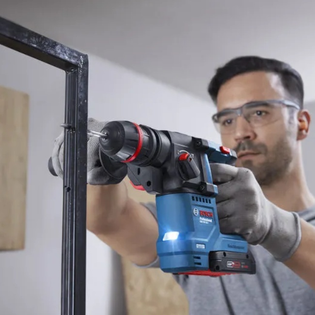 Bosch GBH 18V-18X aku vrtací kladivo SDS-Plus ONECHUCK 1,5 J 18V bez aku 0611927100