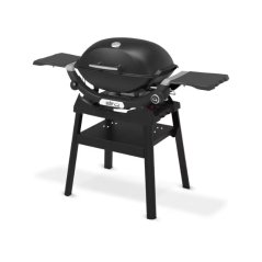 Weber 1501064 Q 2200N plynový gril s postranními stolky a stojanem