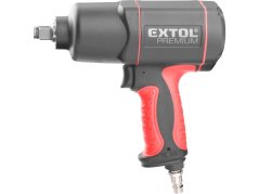 Extol utahovák rázový, 1/2", kompozit, pneu, 800Nm