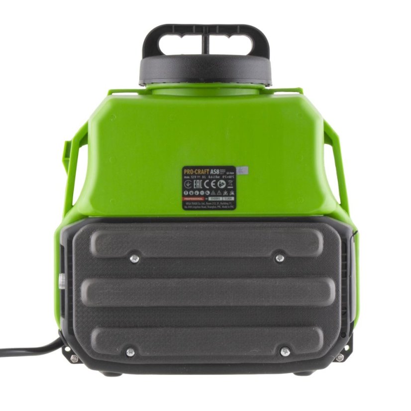 Procraft AS8 aku postřikovač 12 V 2Ah 8l