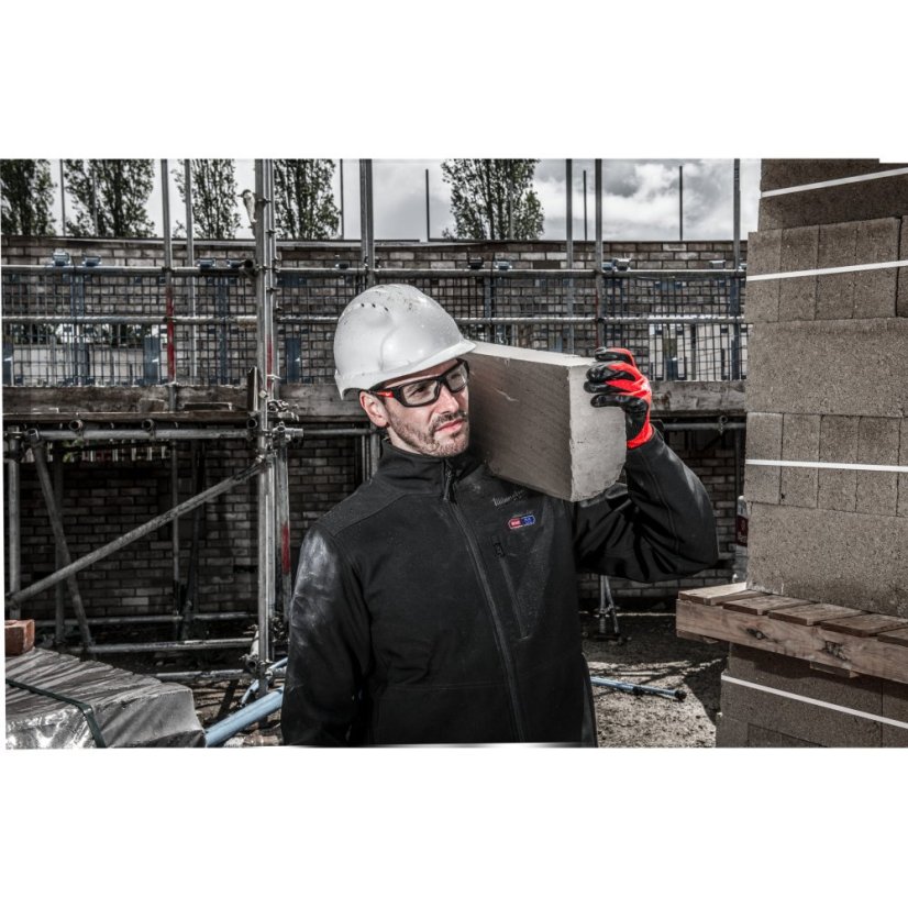 Milwaukee M12 HJ BL5-0 vyhřívaná bunda černá XL bez aku 4933478970