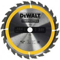 Dewalt DT1939 pilový kotouč CONSTRUCTION 184x16mm, 24z