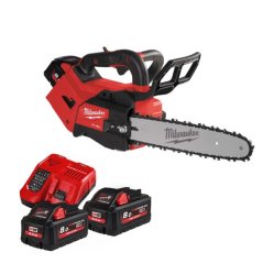 Milwaukee M18 FTHCHS35-802 aku řetězová pila s horní rukojetí a lištou 35 cm 2x 8Ah 4933479589