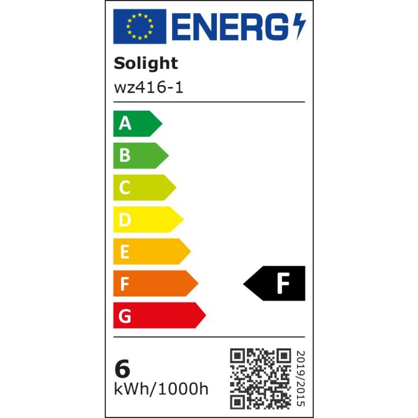 Solight WZ416-1 LED žárovka, miniglobe, 6W, E14, 3000K, 510lm, bílé provedení