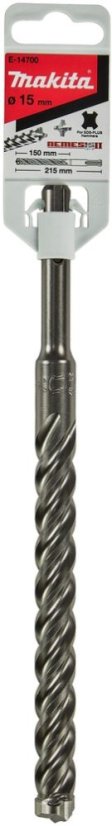 Makita E-14700 vrták SDS-Plus čtyřbřitý Nemesis II 15x150/215mm Makita E-14700 vrták SDS-Plus čtyřbřitý Nemesis II 15x150/215mm