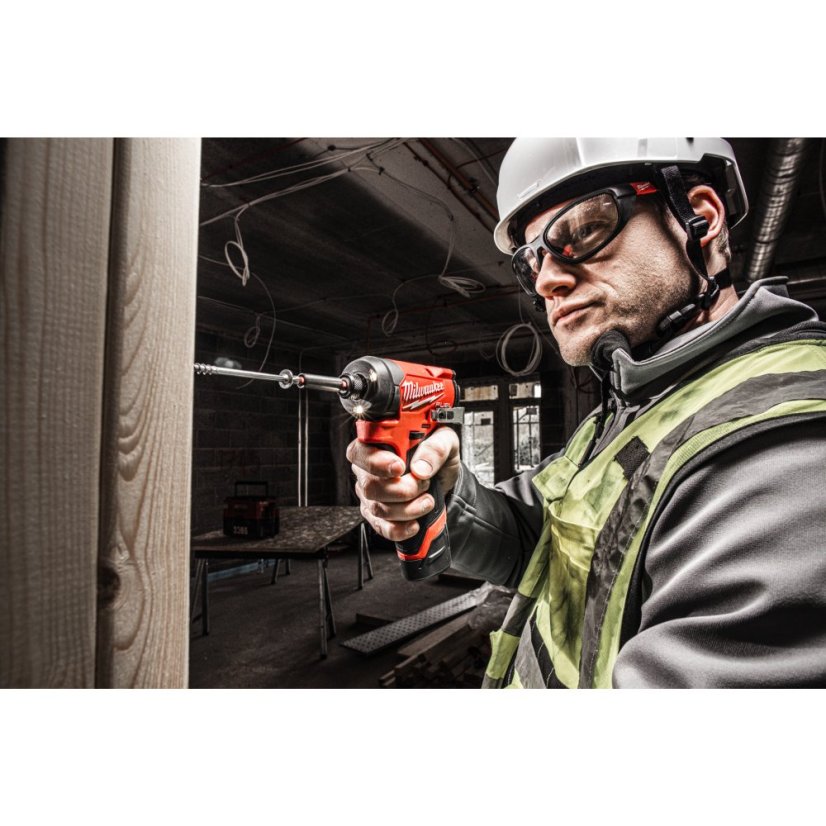 Milwaukee M12 FID2-202X aku rázový utahovák 1/4" HEX 2x2Ah 4933479877