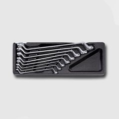 HONITON Sada očkových klíčů 8 dílů, matné, plastové plato