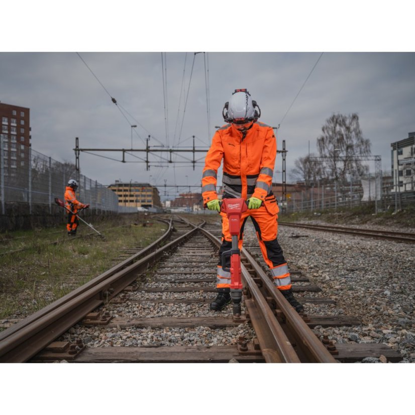 Milwaukee M18 FHIWF1R-0C aku železniční rázový utahovák 1" s pojistným kroužkem bez aku 4933493140