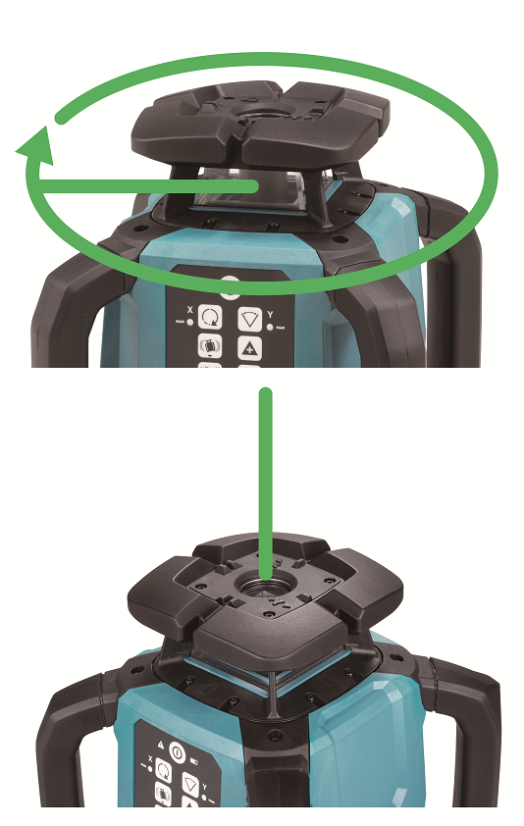 Makita SKR001Z aku stavební laser rotační zelený XGT, LXT, CXT