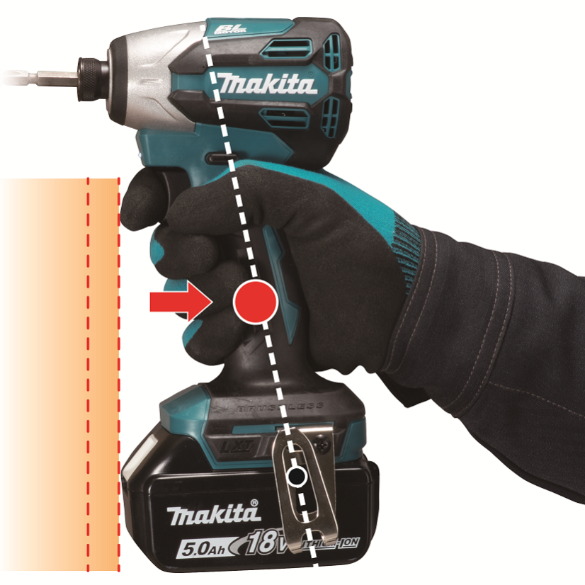 Makita DTD158WVE aku rázový šroubovák 1/4" Li-ion LXTB 18V 2x2Ah