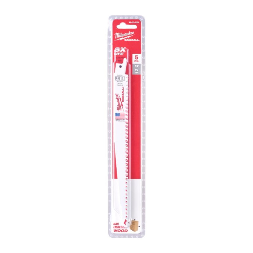 Milwaukee 230x5T plátek do ocasky 5 ks 48475036