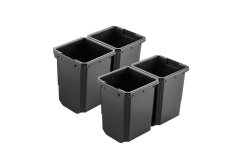 Makita T-92140 sada standardních hlubokých zásobníků, 4 ks
