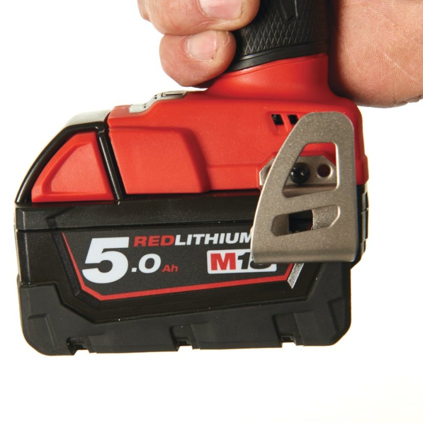 Milwaukee M18 FQID-502X aku hydraulický rázový utahovák 1/4" Hex 2x5Ah 4933451790