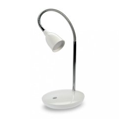 Solight WO32-W LED stolní lampička, 2.5W, 3000K, podstavec, bílá barva