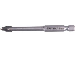 EXTOL PREMIUM 8801888 vrták na sklo a keramiku karbidový, O 8mm