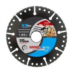 XTline XT162115 Kotouč univerzální na dřevo,kámen,ocel 115mm