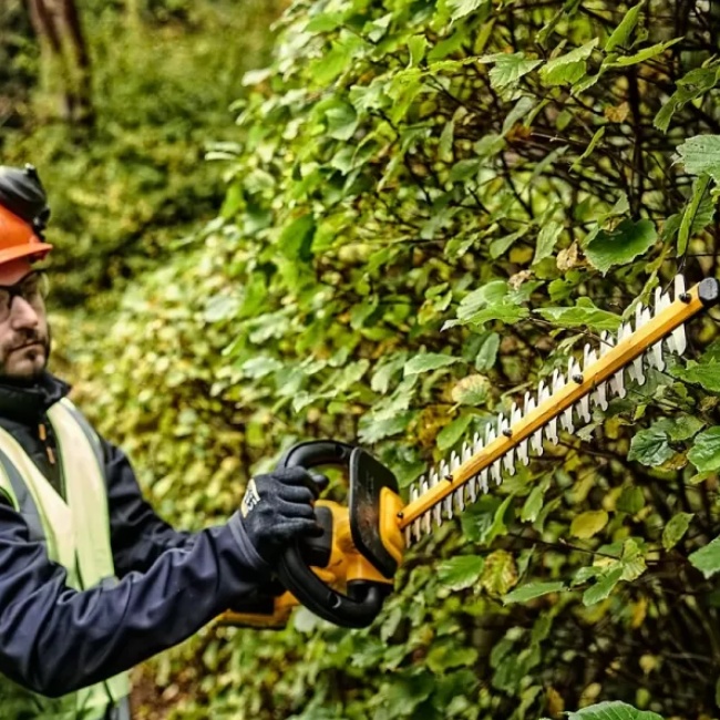 Dewalt DCMPH566N aku plotostřih s dlouhou rukojetí 18V bez aku