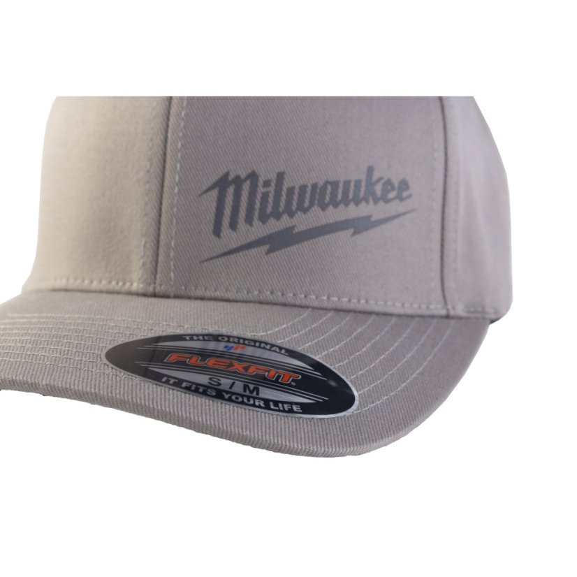 Milwaukee BCS GR SM baseballová kšiltovka šedá S/M 4932493097