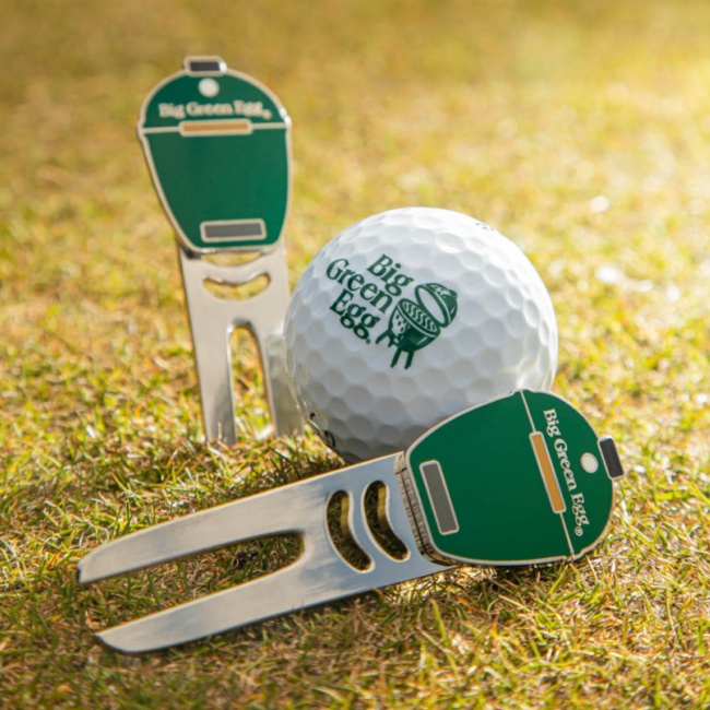 Big Green Egg golfové vidle a značkovač míčků