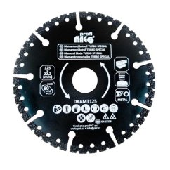 MAGG Profi DKAMT125 diamantový kotouč TURBO SPECIAL 125x22,2mm