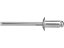 EXTOL PREMIUM 8813863 nýty trhací hliníkové sada 500ks, O 4,8x9,6mm plochá hlava
