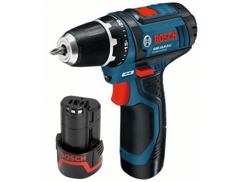 Bosch GSR108-2-Li aku šroubovák SET