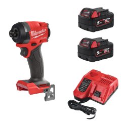 Milwaukee ELVINSET20 M18 FID3 aku rázový utahovák + 2x 5Ah M18B5