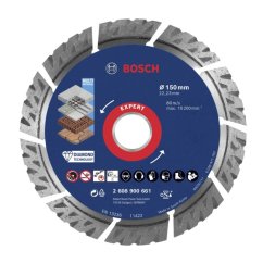 Bosch diamantový kotouč Expert Multi Material 150x22,23x12 mm
