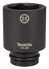 Makita E-24795 klíč nástrčný hluboký 1", čtyřhran, 55x100 mm