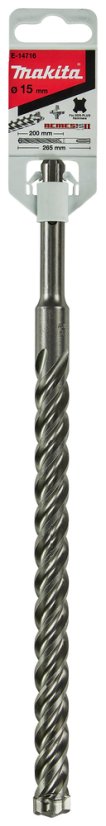 Makita E-14716 vrták SDS-Plus čtyřbřitý Nemesis II 15x200/265mm