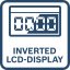 Invertovaný LCD displej. Invertovaný LCD displej.