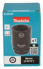 Makita E-24767 klíč nástrčný hluboký 1", čtyřhran, 44x90 mm