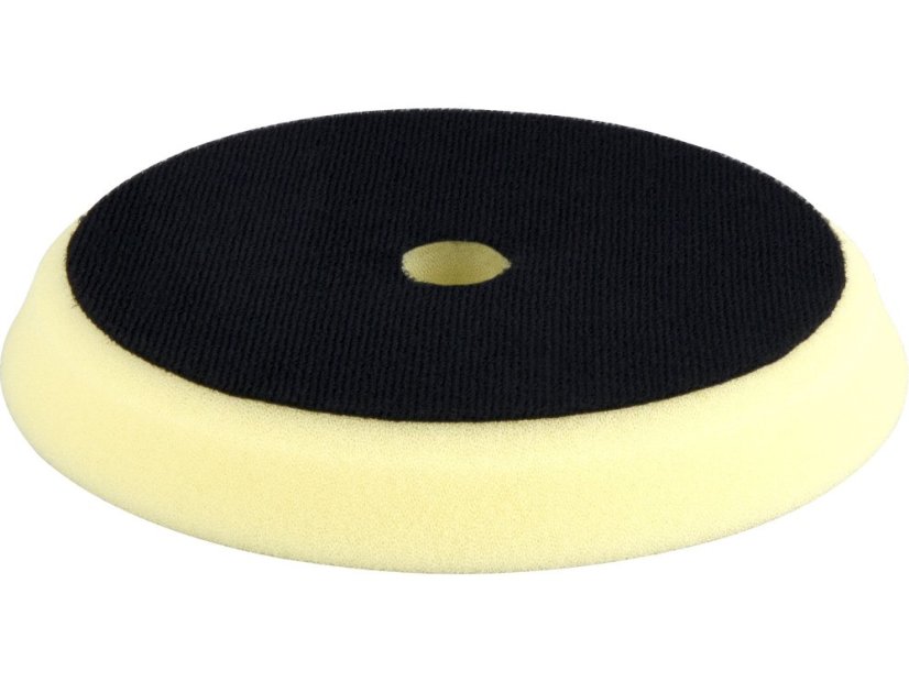 EXTOL PREMIUM 8804548 kotouč leštící pěnový, orbitální, T80, žlutý, ?150x25mm, suchý zip ?127mm