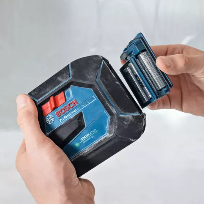 Bosch GLL 20-22 G křížový laser zelený + stativ BT150 0601065601