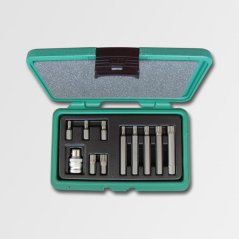 HONITON sada 1/2" bitů XZN M5-M12, 10mm 11dílů