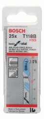 Bosch 2608638471ks pilový plátek do kmitací pily T 118 B, 1ks