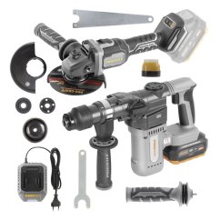 Procraft Industrial SHD20A/AG125B-BB aku sada nářadí HD20A+AG125Bbb 20 V 1x4Ah