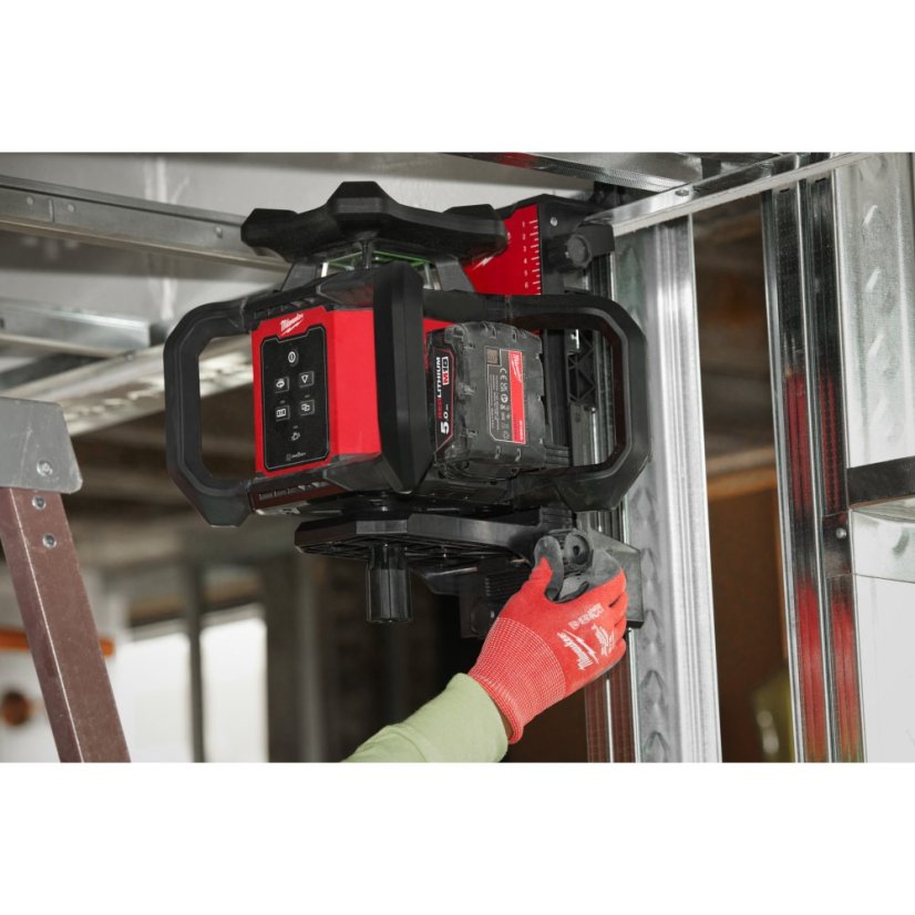 Milwaukee M18™ horizontální/vertikální rotační zelený laser 300 m s ONE-KEY™ 4933493194