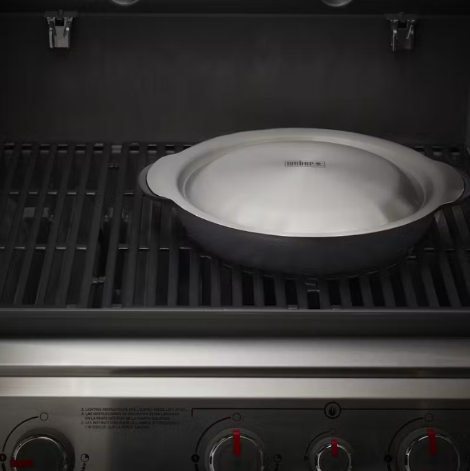 WEBER 7607 CRAFTED WOK PÁNEV, LITINA, GOURMET BBQ SYSTEM™